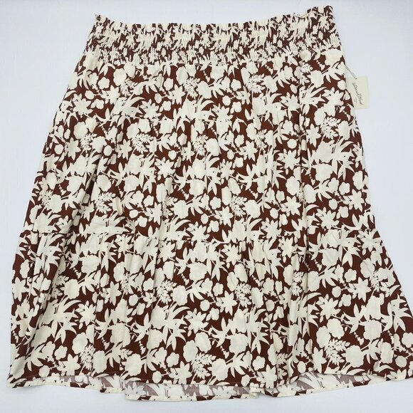 Universal Thread Women's Plus Size 4X High-Rise Tiered Midi A-Line Skirt $28 120 - Picture 2 of 7